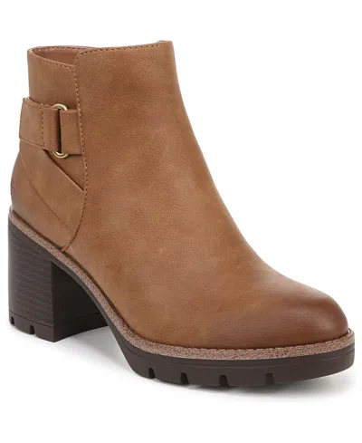 NATURALIZER MADALYNN-STRAP WATER RESISTANT LUG SOLE BOOTIES