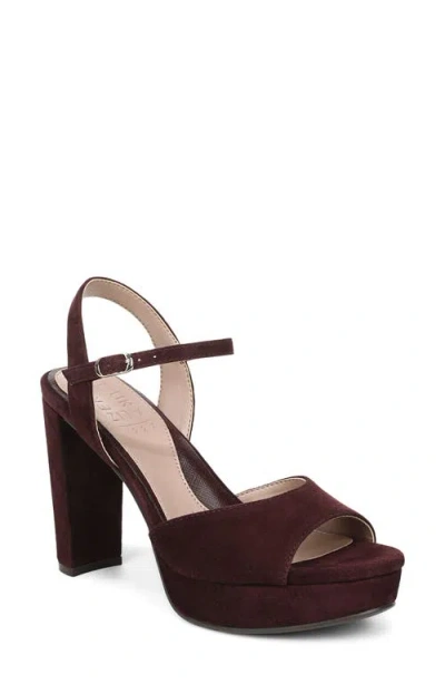 NATURALIZER NATURALIZER MARIGOLD ANKLE STRAP PLATFORM SANDAL