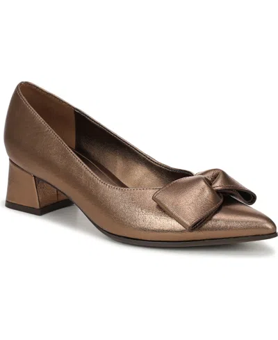 NATURALIZER MAVIS MID-HEEL PUMPS