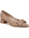 Naturalizer Mavis Bow Pointed Toe Pump In Grey