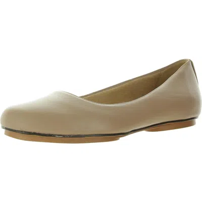 Naturalizer Maxwell Womens Comfort Insole Slip On Ballet Flats In Purple