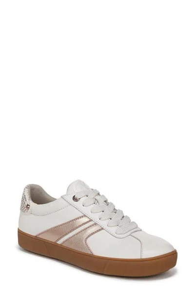Naturalizer Medina Sneaker In Warm White/rose Gold