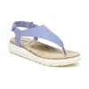 Naturalizer Meghan Womens Faux Leather Slingback Thong Sandals In Multi