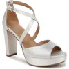 Naturalizer Melody Platform Sandal In White