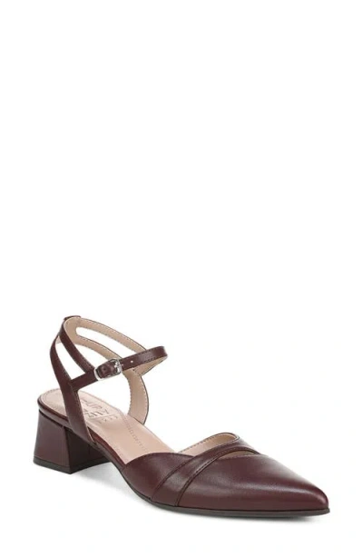 Naturalizer Merritt Slingback Pointed Toe Pump In Brown