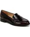 Naturalizer Milo Slip-on Loafers In Wine Faux Leather