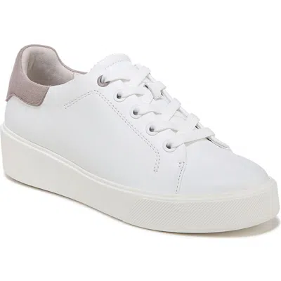 Naturalizer Morrison 2.0 Womens Leather Lifestyle Casual And Fashion Sneakers In White