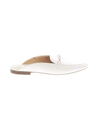 Pre-owned Naturalizer Mule/clog In White