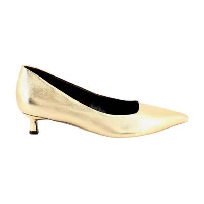 Naturalizer Natalia Pump Dark Gold Leather J1215l3700 Women's