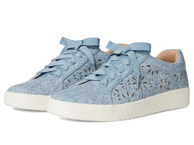 Naturalizer Neela Perfect Sneakers Women's Shoes Light Denim Blue Fabric: 7 W (c)