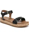 Naturalizer Neila Womens Leather Slingback Ankle Strap In Black