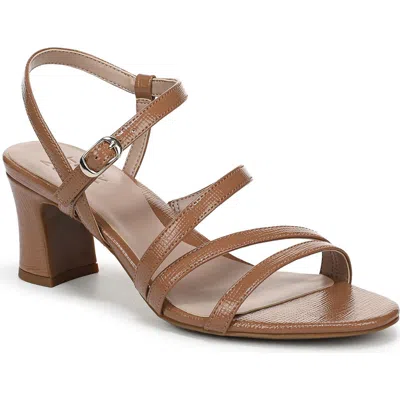 Naturalizer Nellie Block Heel Sandal In Brown
