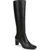 Naturalizer Nona Square Toe Boot In Black