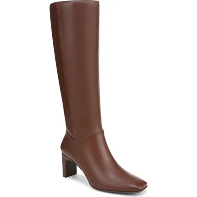 Naturalizer Nona Square Toe Boot In Brown