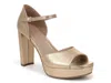 Naturalizer Novi Platform Sandal In Gold