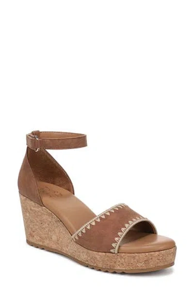 Naturalizer Olly Platform Wedge Sandal In Brown