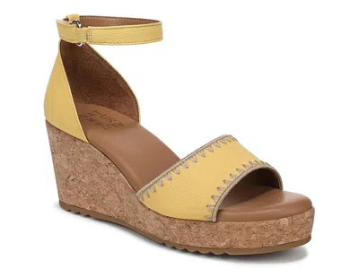Naturalizer Olly Wedge Sandal In Yellow