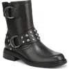 Naturalizer Optimus Stud Moto Boot In Black