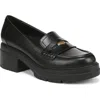 Naturalizer Penny Loafer Platform Pump In Black