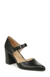 Naturalizer Pixie Mary Jane Pumps In Black Faux Leather