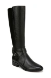 Naturalizer Garrison Womens Round Toe Side Zipper Knee-high Boots In Black