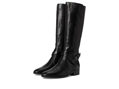Naturalizer Rena2 Narrow Calf Boots In Black