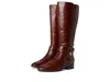 Naturalizer Rena2 Wide Calf Boots In Brown