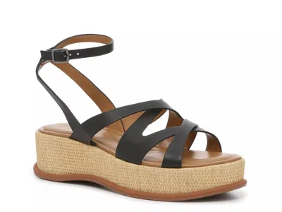 Naturalizer Riley Platform Sandal In Black