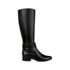 Naturalizer Rory Wide Calf Knee High Boots Black J2521l1002 Women's In Black