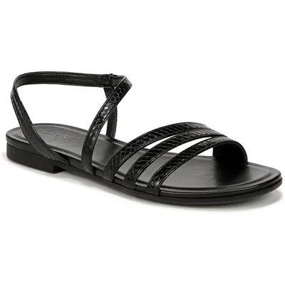 Naturalizer Salma Womens Faux Leather Strappy Flatform Sandals