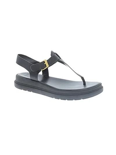 Pre-owned Naturalizer Sandals In Black