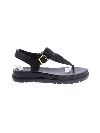 Pre-owned Naturalizer Sandals In Black
