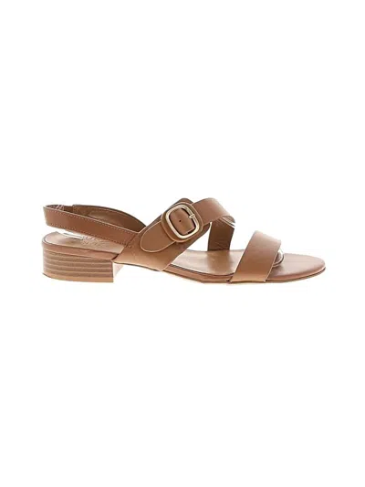 Pre-owned Naturalizer Sandals In Brown