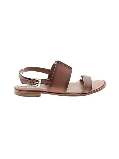 Pre-owned Naturalizer Sandals In Brown