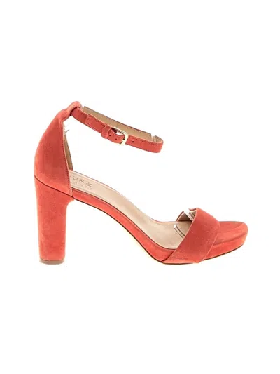 Pre-owned Naturalizer Sandals In Orange
