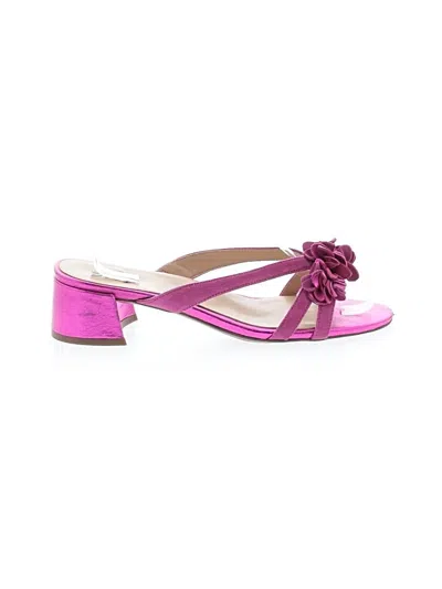 Pre-owned Naturalizer Sandals In Pink