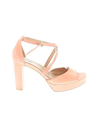 Pre-owned Naturalizer Sandals In Pink