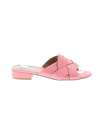 Pre-owned Naturalizer Sandals In Pink