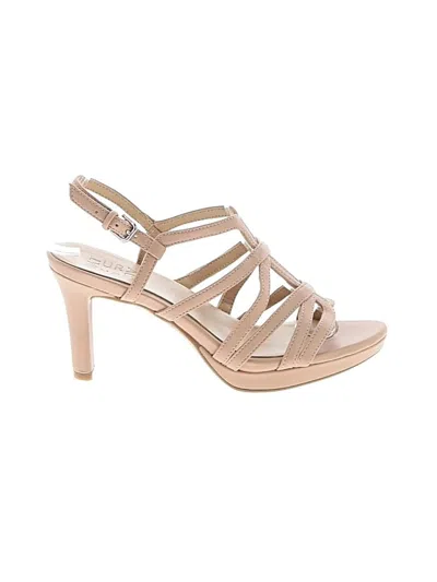 Pre-owned Naturalizer Sandals In Tan