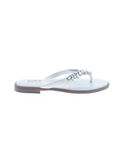 Pre-owned Naturalizer Kids' Sandals In White