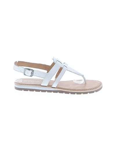 Pre-owned Naturalizer Sandals In White
