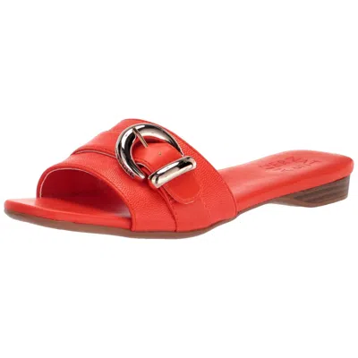 Naturalizer Santiago Orange Pop Leather I4653m3801 Women's In Red