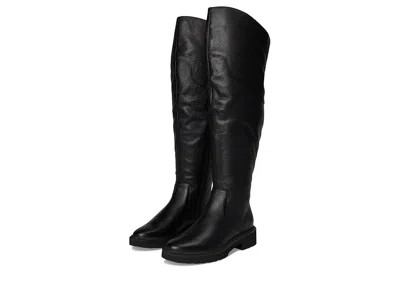 Naturalizer Scarlette Wide Calf Over The Knee Boots In Black