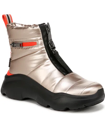 Naturalizer Shadow Dancer Insulated Sneaker In Cashmere High Shine Nylon