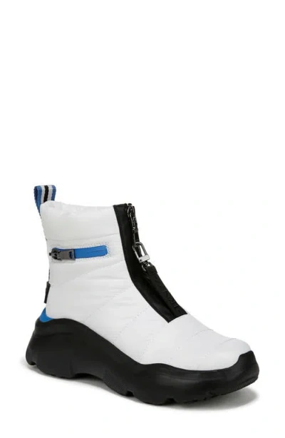 Naturalizer Shadow Dancer Insulated Sneaker In White High Shine Nylon