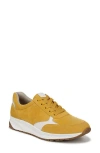 Naturalizer Shay Sneaker In Spicy Yellow,warm White Suede,leather