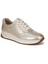 Naturalizer Shay Womens Leather Metallic Casual And Fashion Sneakers In Multi