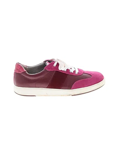 Pre-owned Naturalizer Sneakers In Burgundy