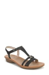 Naturalizer Wide Width Sofia Sandal In Black