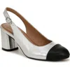 Naturalizer Sophie Slingback Pump In Silver